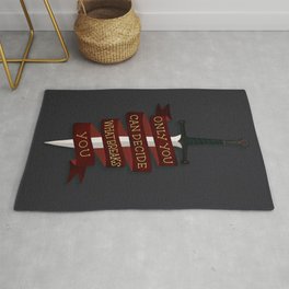 What Breaks You Area & Throw Rug