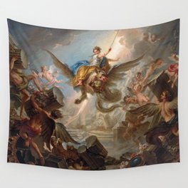 The Destruction of the Palace of Armida - Charles-Antoine Coypel 1737 Wall Tapestry