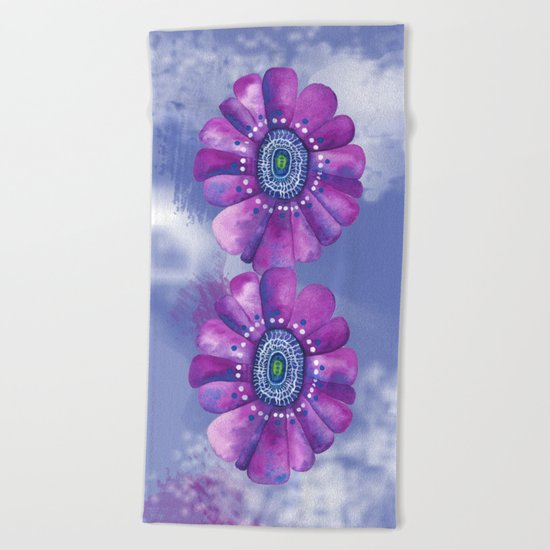 Serene Beach Towel