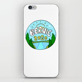 Bernie Campaign 2020 (lake) iPhone Skin