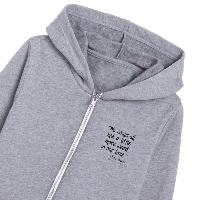 Fan-favorite Fitz Quote Kids Zip Hoodie