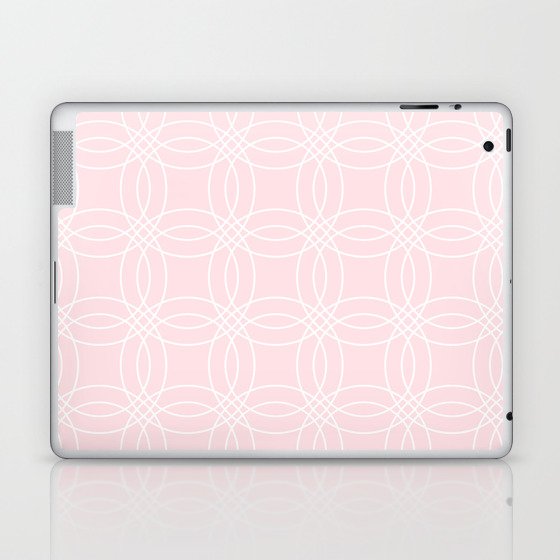 Simply Vintage Link White on Pink Flamingo Laptop & iPad Skin