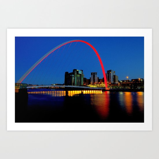 Millennium Bridge Art Print