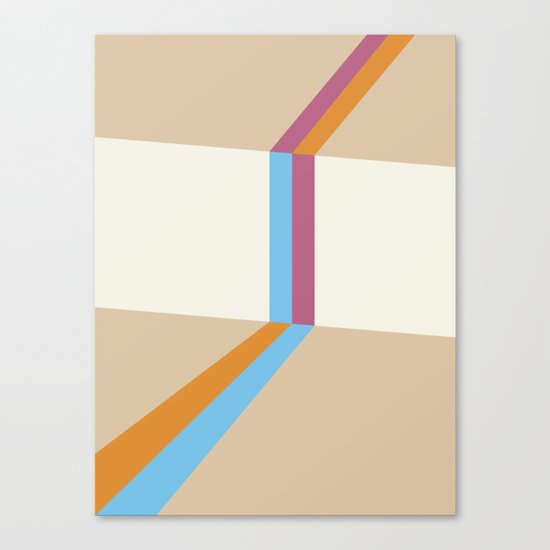 Poligonal 177 Canvas Print