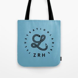 ILLUSTRATIONLADIES ZURICH _ Logoprint  Tote Bag