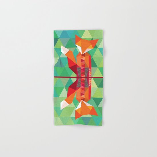 Fox in the woods Hand & Bath Towel