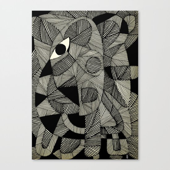 - fall west - Canvas Print