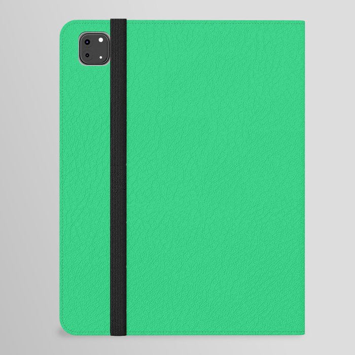 SPRING GREEN SOLID COLOR iPad Folio Case