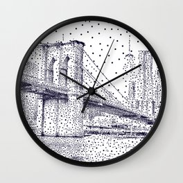 Brooklyn Bridge Wall Clock