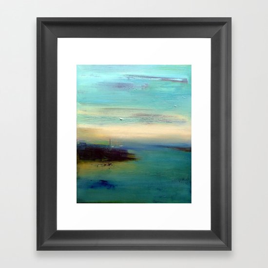 dream of sea Framed Art Print
