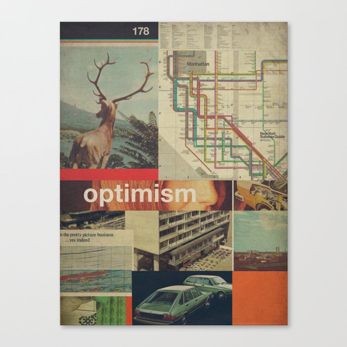 Optimism178 Canvas Print