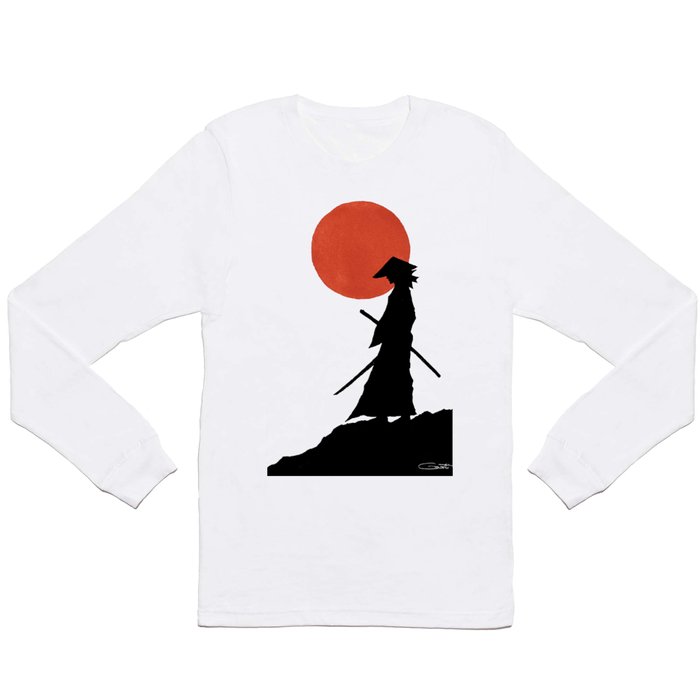 The Lone Samurai Long Sleeve T Shirt