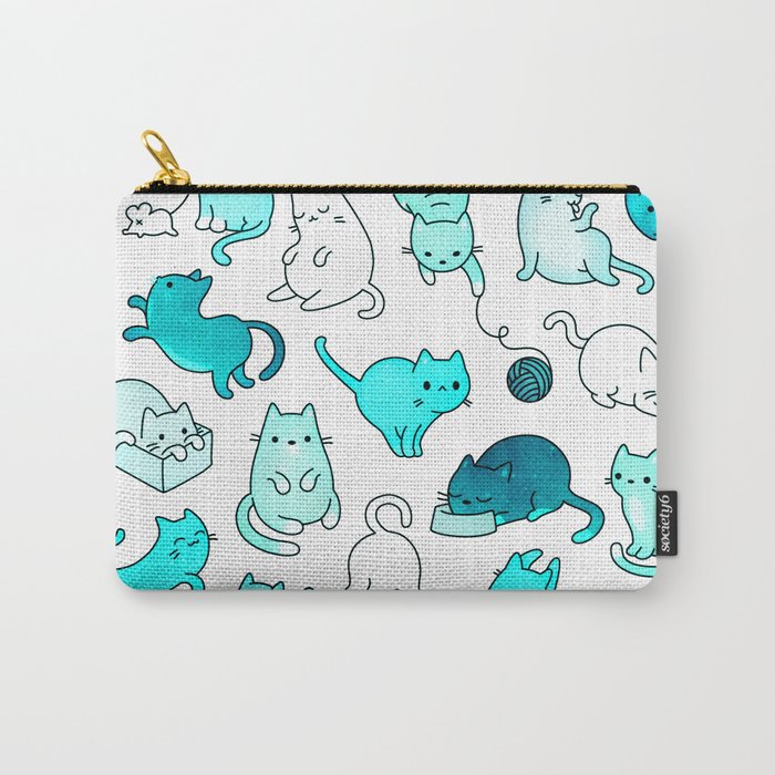 Kitties Carry-All Pouch