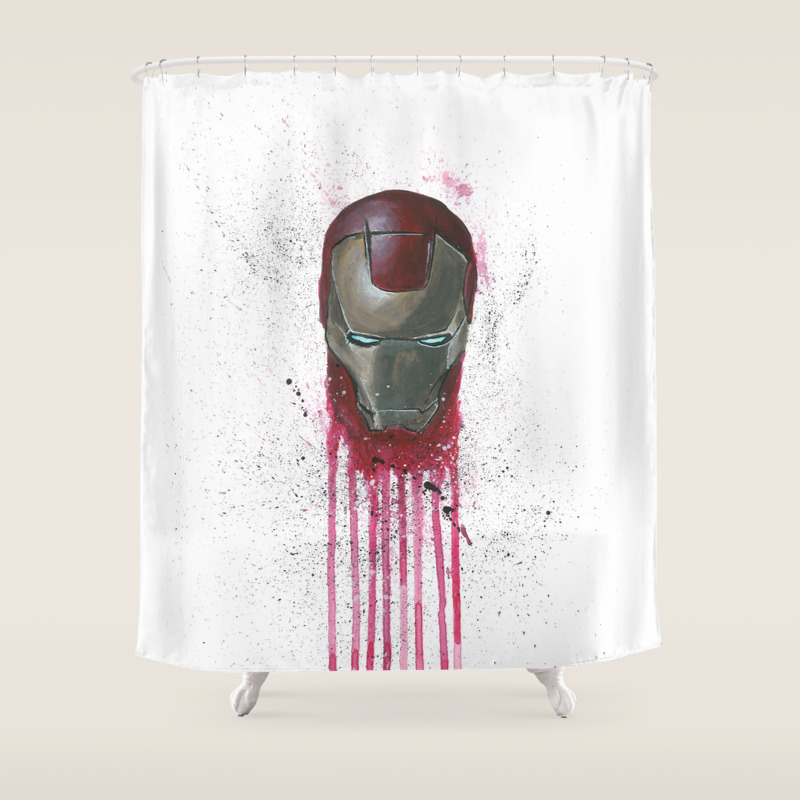 Iron Man Shower Curtain By Richmccoy Society6