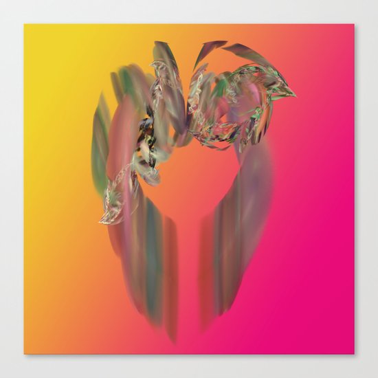 Floral Ring Canvas Print