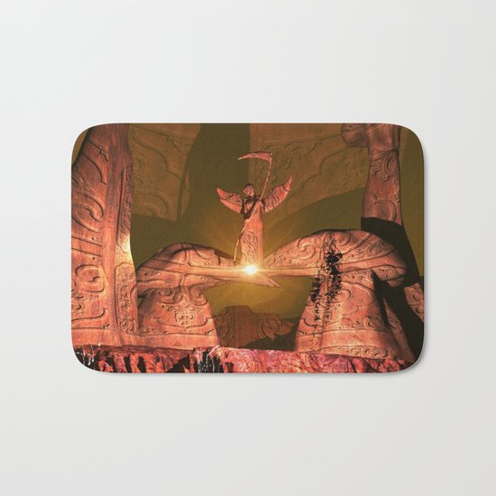 The angel of death Bath Mat