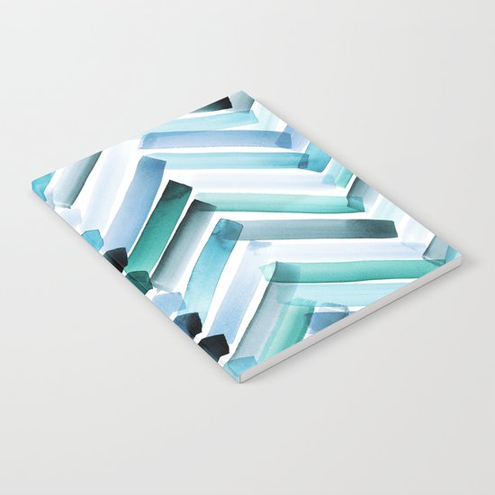 Cycladic Chevron Notebook