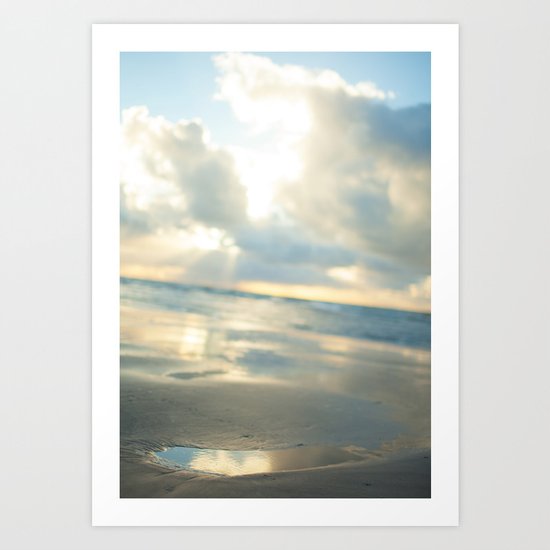 Reflective Light Art Print