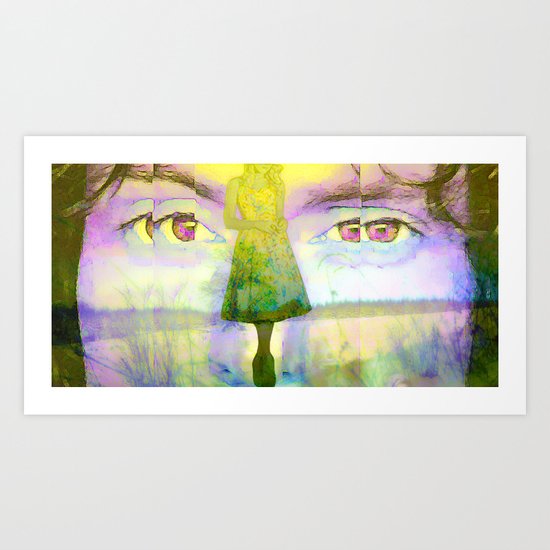 Disjointed Memory Art Print