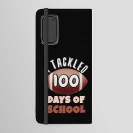 Days Of School 100th Day 100 Ball Football Android Wallet Case