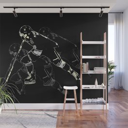 Hockey Mania Wall Mural