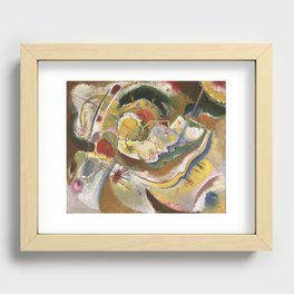 Wassily Kandinsky | Abstract art Recessed Framed Print