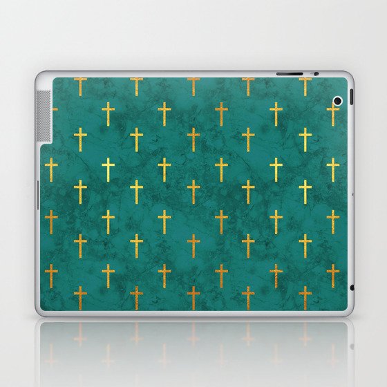 Christian Cross Art Laptop & iPad Skin