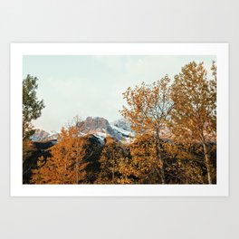 Alpine Autumn - Nature and Landscape Photography Art Print