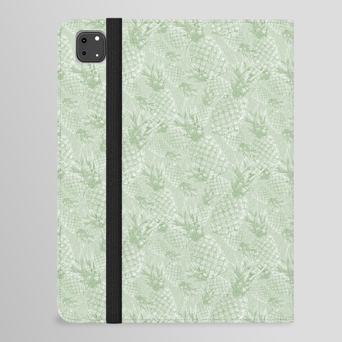 Fresh green pineapple iPad Folio Case