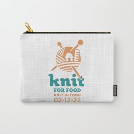 Knit for Food  Carry-All Pouch