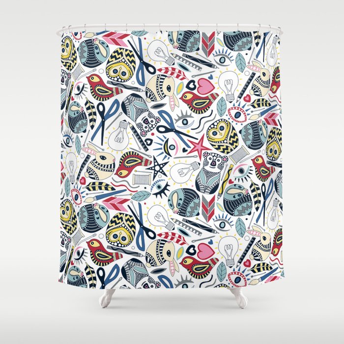 create me some love Shower Curtain