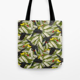 toucan jungle Tote Bag