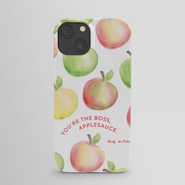 You're The Boss, Applesauce Watercolor iPhone Case