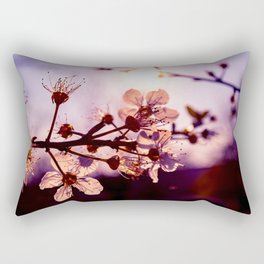 Cherry Blossom Flare Rectangular Pillow
