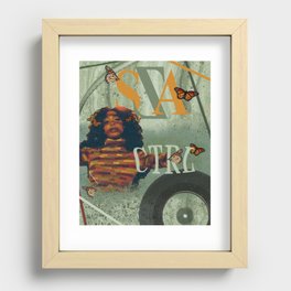 SZA CTRL Collage version 2 Recessed Framed Print