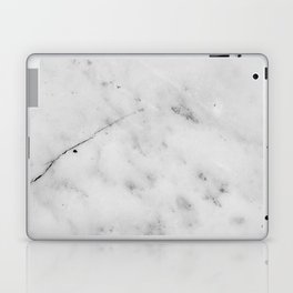 White Marble Glam #1 #marble #decor #art #society6 Laptop Skin