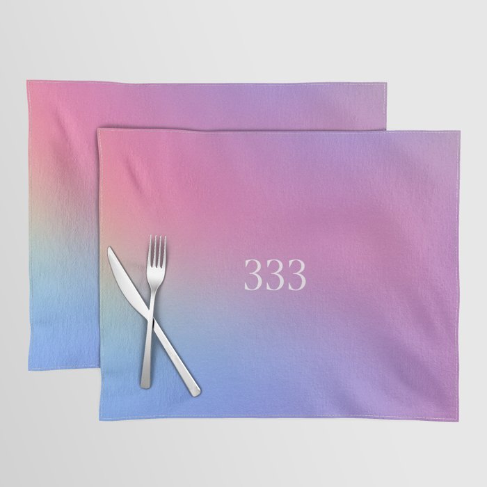 Angel Number 333 Placemat