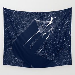 Star Collector and Diver Wall Tapestry