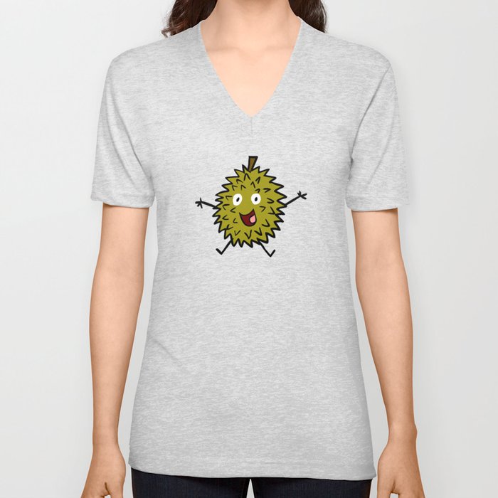 Durian V Neck T Shirt