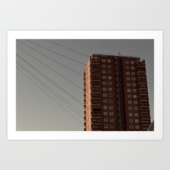 The Towers Art Print