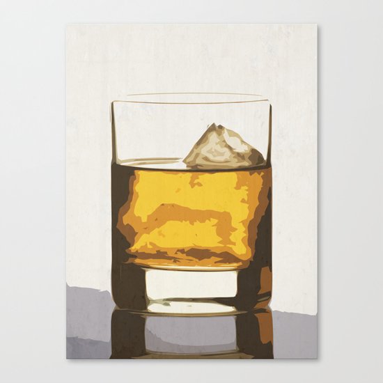 Old Scotch Whiskey Canvas Print