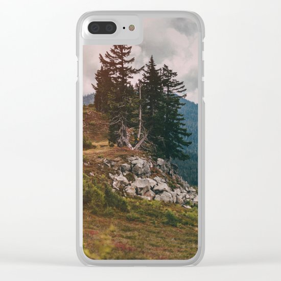Northwest Forest Clear iPhone Case