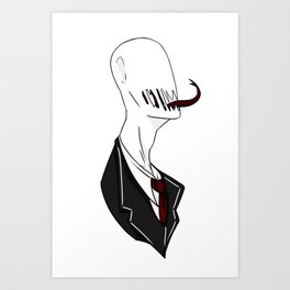 Slenderman Art Print