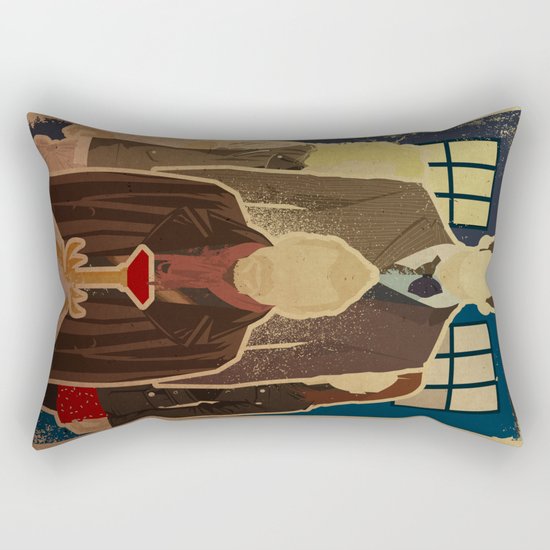 Day of the Doctor Rectangular Pillow
