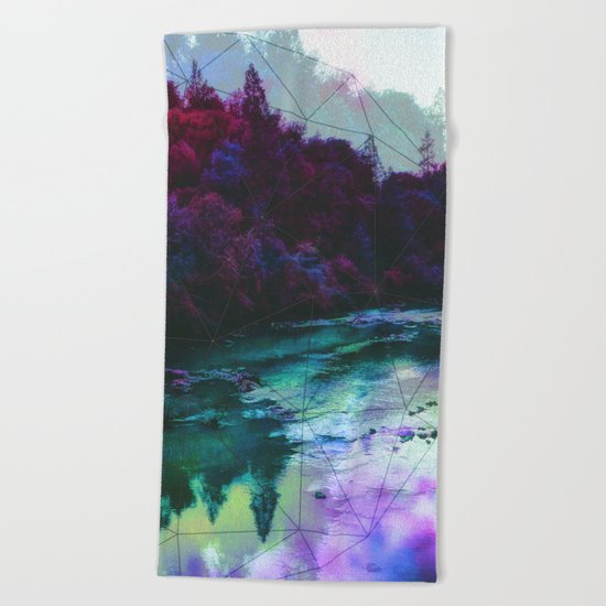Terrarium Beach Towel