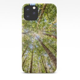 Looking Up In the Vancouver Forest iPhone Case
