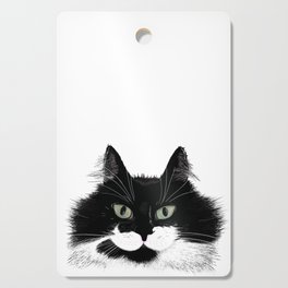 Tuxedo Cat - Full Face Cutting Board