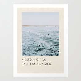 endless .  summer / summer ocean xxxi / venice beach, california Art Print