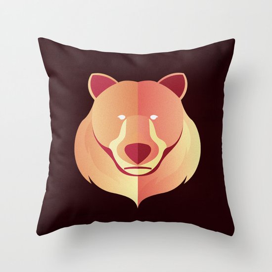 Bear Throw Pillow