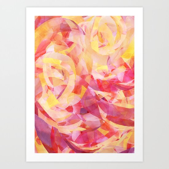 Concentric (Rise Remix) Art Print